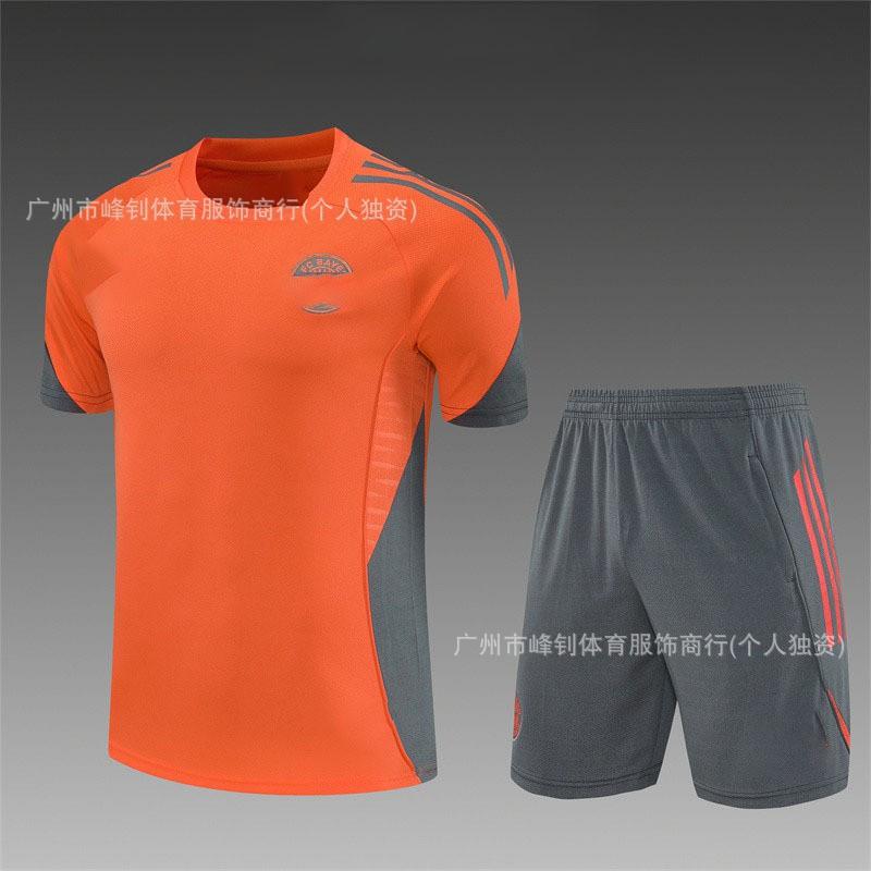 2526 Football Training Clothes Children's Suit Eindhoven Short-sleeved Shirt Club Same Style