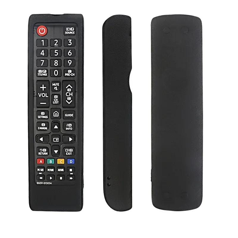 Soft Silicone Remote Case for Samsung TV BN59-01199F/01303A Skin-Friendly Dust-Proof Cases