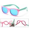 Kids Polarized Sunglasses TR90 Boys Girls Sun Glasses Silicone Safety Glasses Gift for Children Baby UV400 Eyewear Age 3-12