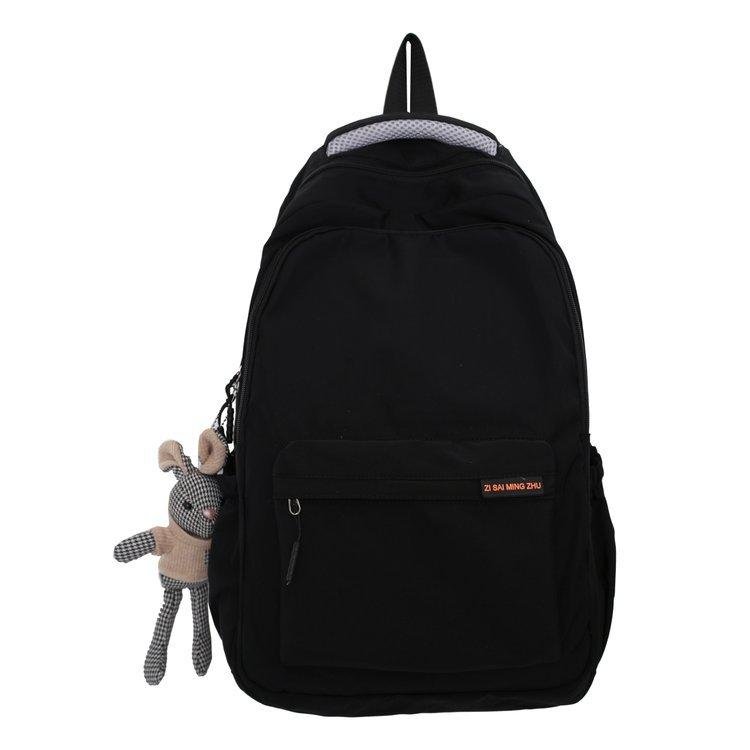 Schoolbag1011 Japanese ins Large Capacity Simple Backpack Lightweight High School Student College Student Backpack Fresh Versatile School Bag