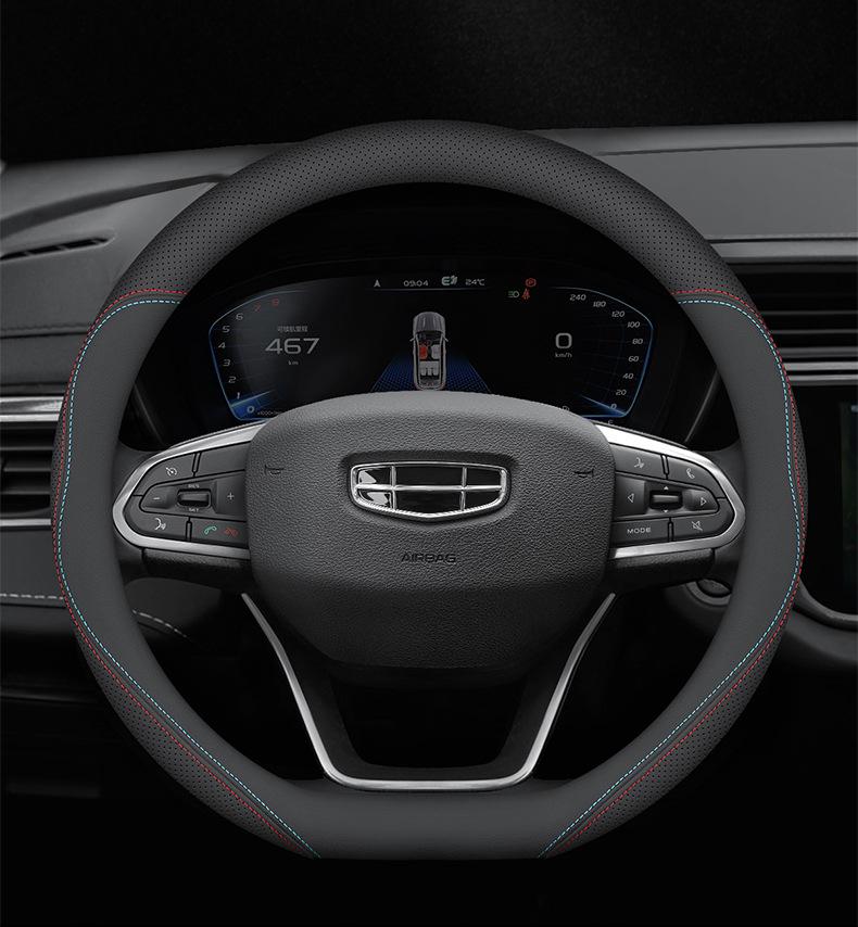 Husă Volan din Piele pentru Geely ICON, Boyue, Haoyue, Dihao, Xingyue, Binyue, Binrui, Vision X6, X3