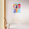 Peter Max Oil Painting Poster-ANGEL WITH HEART Pop Art Mural Room Aesthetic Decoration Canvas Poster Wall Art Decor Print Picture Paintings for