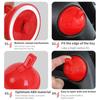 Car Starter Button Cover Start Stop Button Cover Protector Car Start Decals Car Start Button Cover Sticker Car Interior Decor