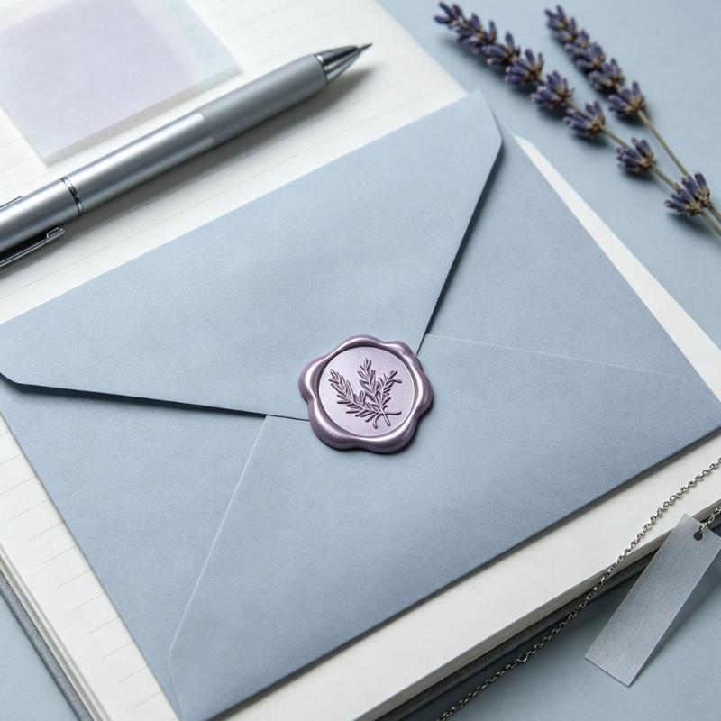 Wax Seal Labels with Adhesive Backing 60-Piece Raised Leaf Relief Stickers for Invitations, Envelopes, and Gift Packaging