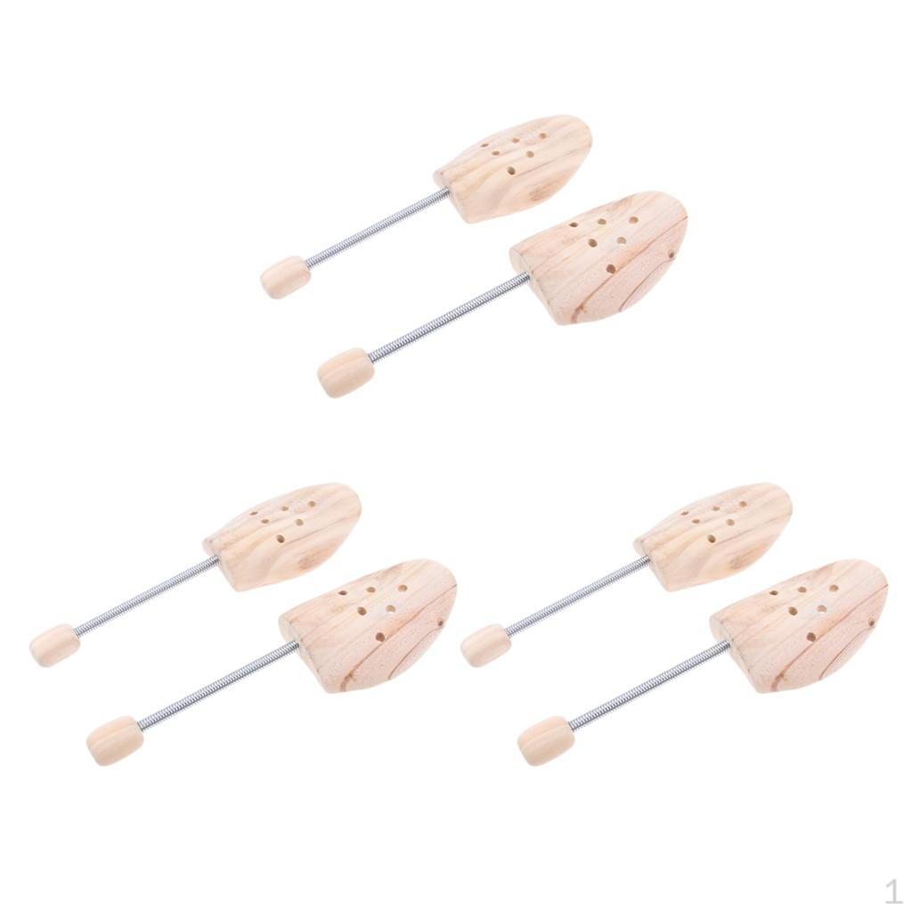 

3 пары унисекс деревянных спиральных пружинных обувных колодок