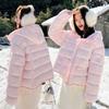 Winter new women's fashion short hooded down cotton-padded casual foreign-style warm cotton-padded clothes