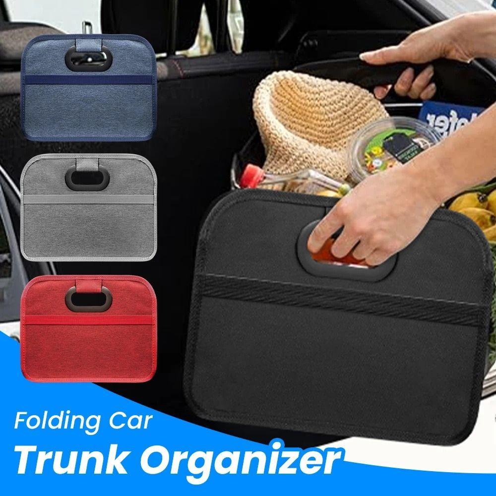 Multifunction Foldable Storage Storage Box Oxford Cloth Auto Storage Bag  Car Trunk