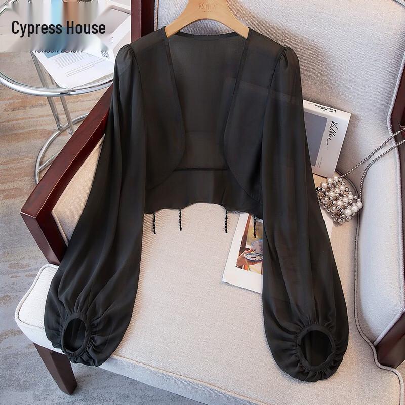 Elegant Lightweight Long Sleeve Jacket S