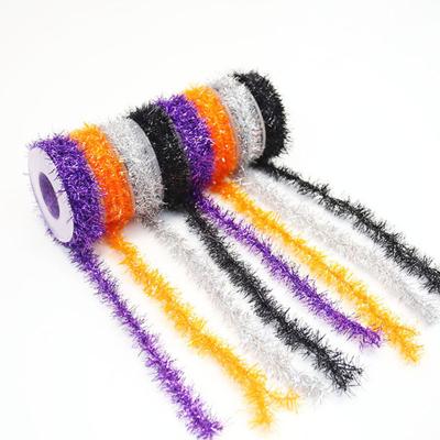 1 Roll Colour Bars Bendable Easy To Carry Colorful Wire Garland Tinsel Festive Home Halloween Christmas Decoration