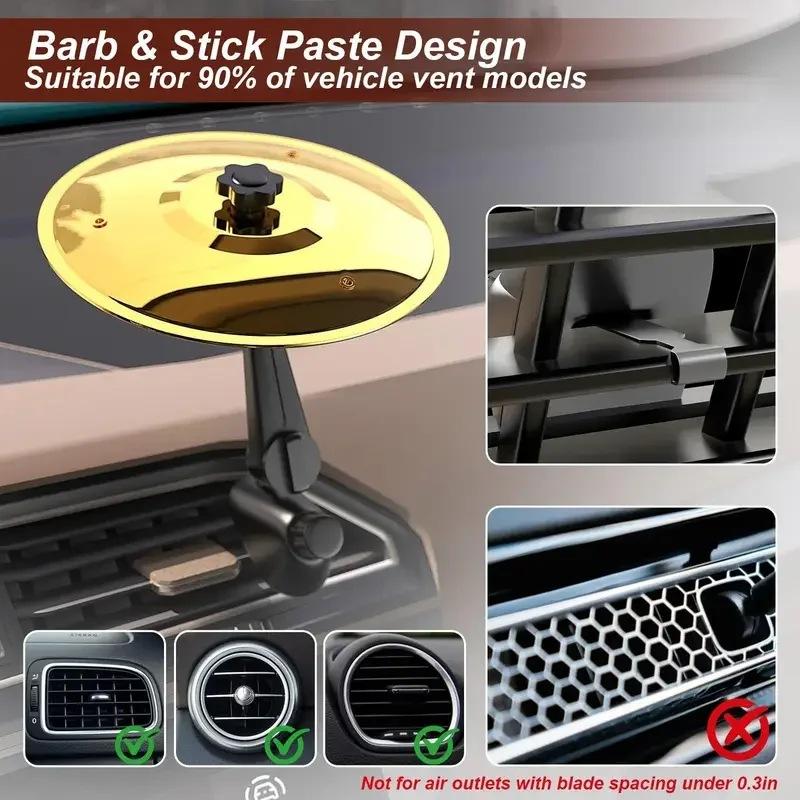 Car Cymbal Car Vent Cymbal Car Hand Clapper Hand Bell Car Air Conditioning Vent Cymbal Drum