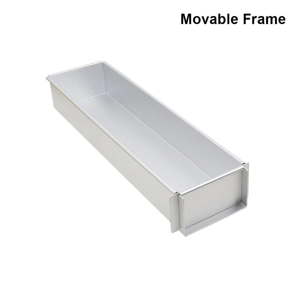 

1 шт. Прямокутна форма для тірамісу Активний/Фіксований тип Інструменти для випічки для кухні Кавова випічка Movable Frame