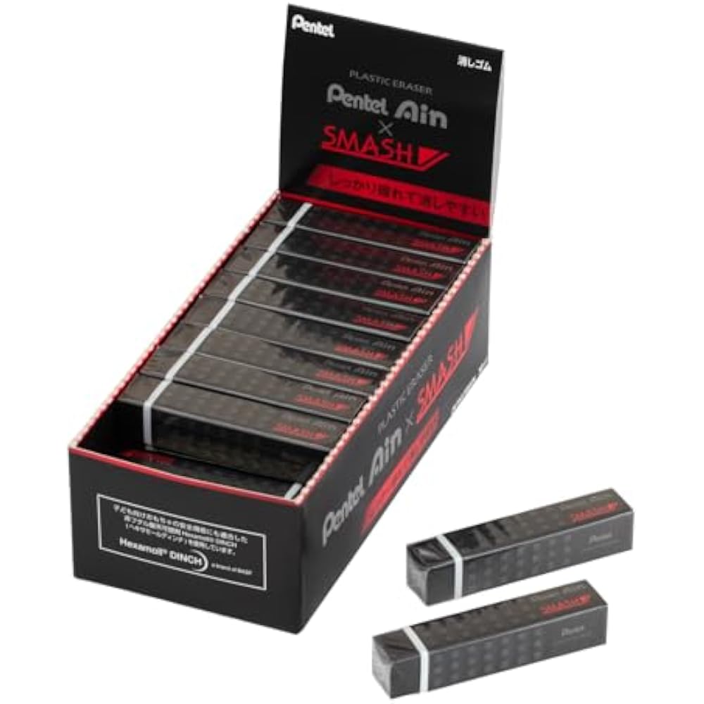 Pentel Eraser Smash 30pcs ZETH17SM1N