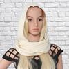 Hooded Scarf Thick Warm Woolen Women Hooded Scarf for Winter