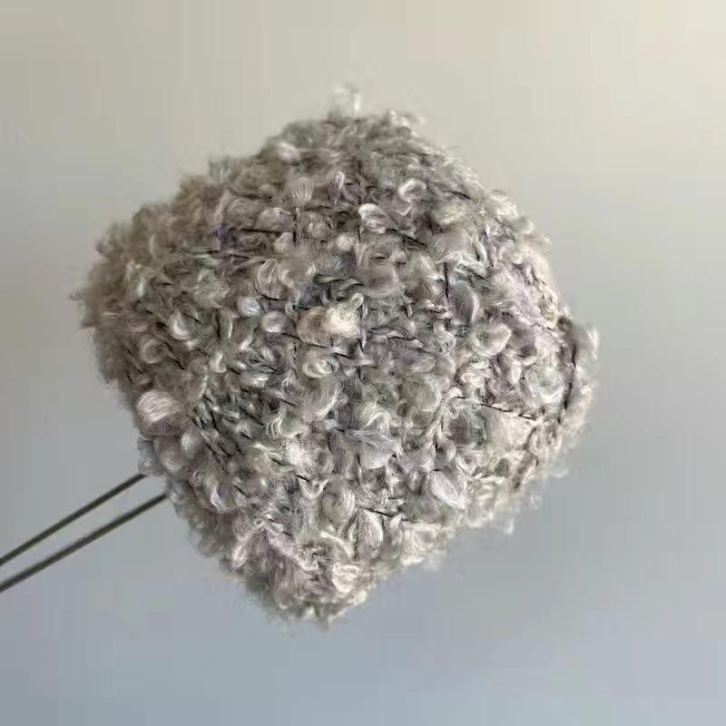 

Пряжа-петля из шерсти ручной вязки для волос куклы, DIY-проектов и вязания шарфа/шапки