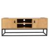 LOFT TV Cabinet Abbott Oak | Black | 117x48x39cm