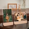 Acrylic Photo Frame Transparent Display Stand for Family Portrait Desktop Commemorative Picture