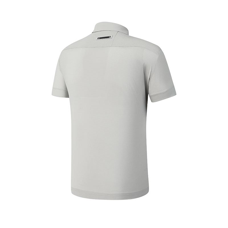 FILA Golf Series Simple Classic Fashion Casual Sports Golf Versatile Comfortable Breathable Short Sleeve Polo Shirt Men tops A11M625108FGY