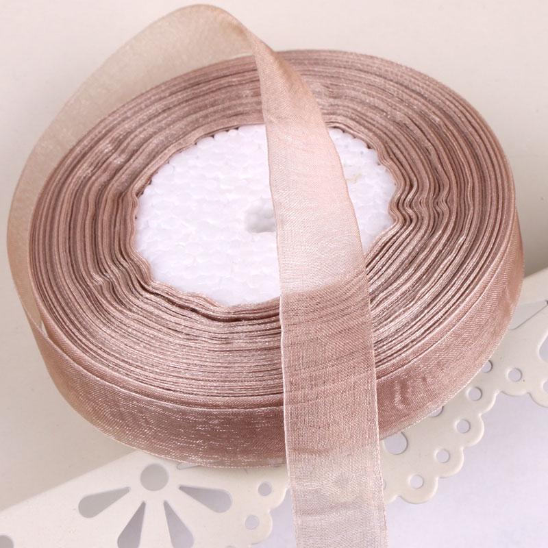 2cm Transparent Gauze Ribbon for Gift Boxes, Cake Decorations, Headbands, and Dance Streamers