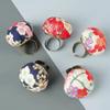 DIY Sewing Needle Cushion Handmade Pin Holder Fashion Finger Ring Pincushion Sewing Quilting Handy