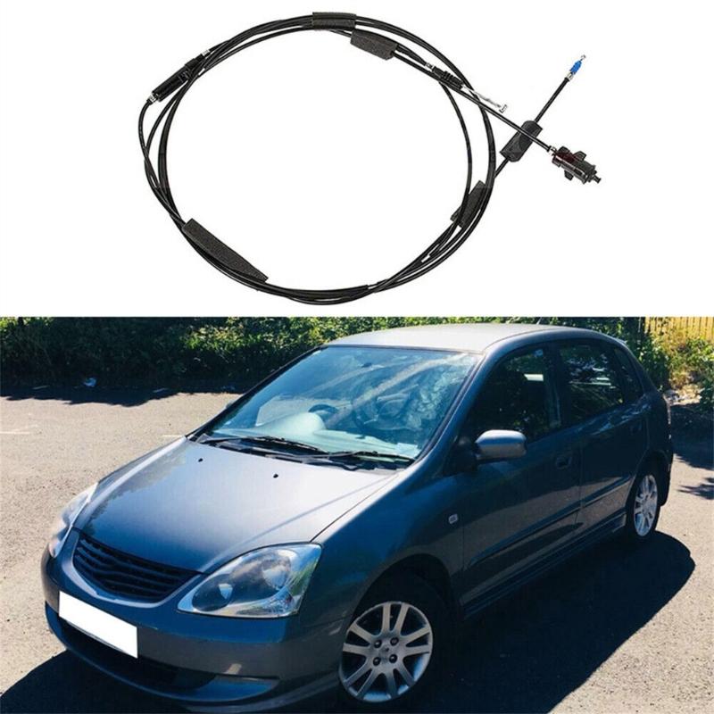 Trunk Door Fuel Lid LatchsLock Release Cable 74880-S5A-A01 for 74880-S5A-305 74880-S5A-A02 4 Door 2001-2005 Vehicle Part