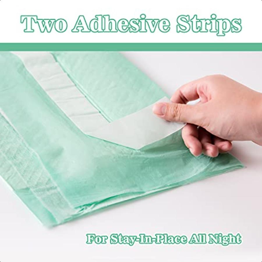 Bed Pads with Adhesive Strips 30'' X 36''  Underpads Extra Large Thicker Incontinence Pads for Unisex Adult Senior and Pet 30 C