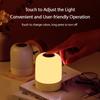 Lămpi de noptieră reglabile la atingere Lumină de atmosferă fără fir cu telecomandă, lumină de noapte reîncărcabilă reglabilă în culoare pentru dormitor