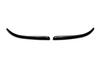 Øyevipper til frontlykter (2 stk, sort) Svart matte for Volkswagen T5 Transporter 2003-2010