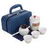 Tragbares chinesisches Teeset | Teeset mit Etui | Für Reisen und Picknick