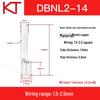 Purple Copper Cold Crimp Pin Type Terminal Lug (DBN2-9-10-14-18)