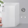 Transparent A4 Binder for Primary Students: 60-Page Insert Book, 100 Folders, Certificate Storage