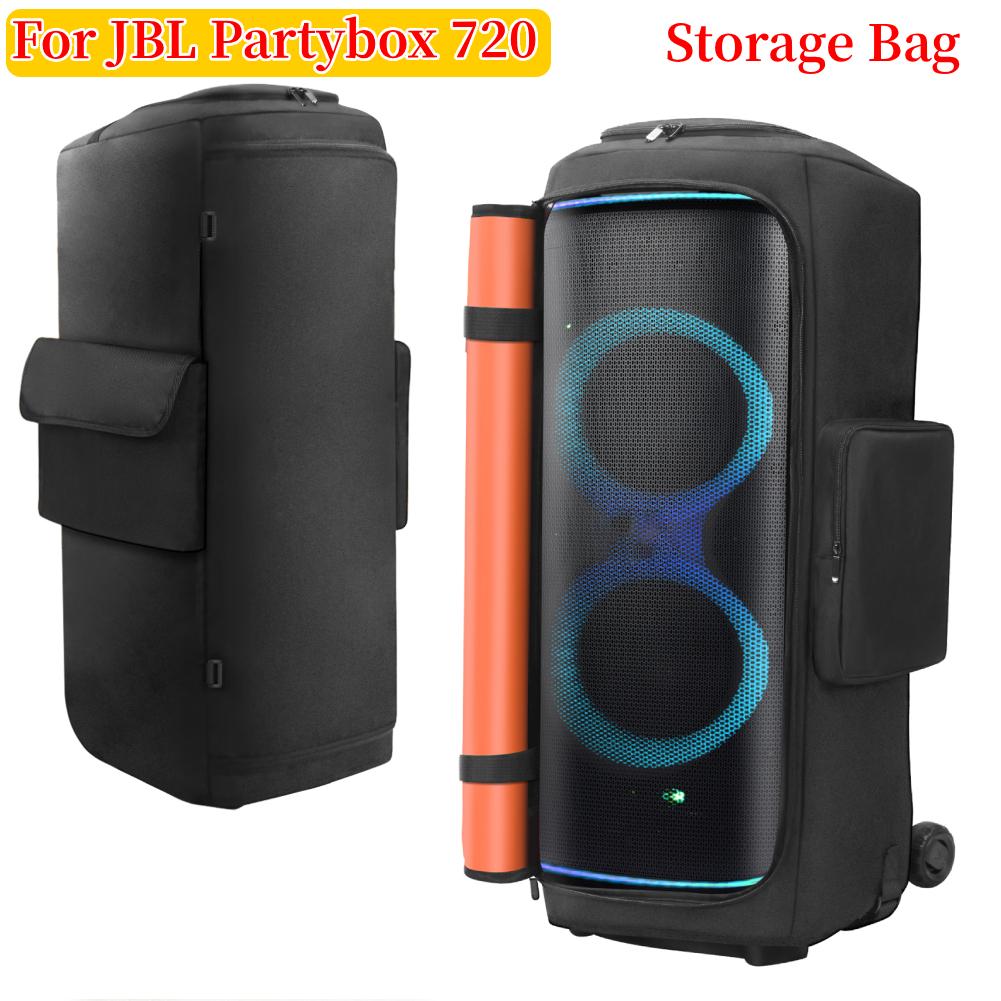 for jbl Partybox 720 Portable Speaker Dust Case Zipper Closure Padded Speaker Protective Cover Wear Resist Speaker Accessories