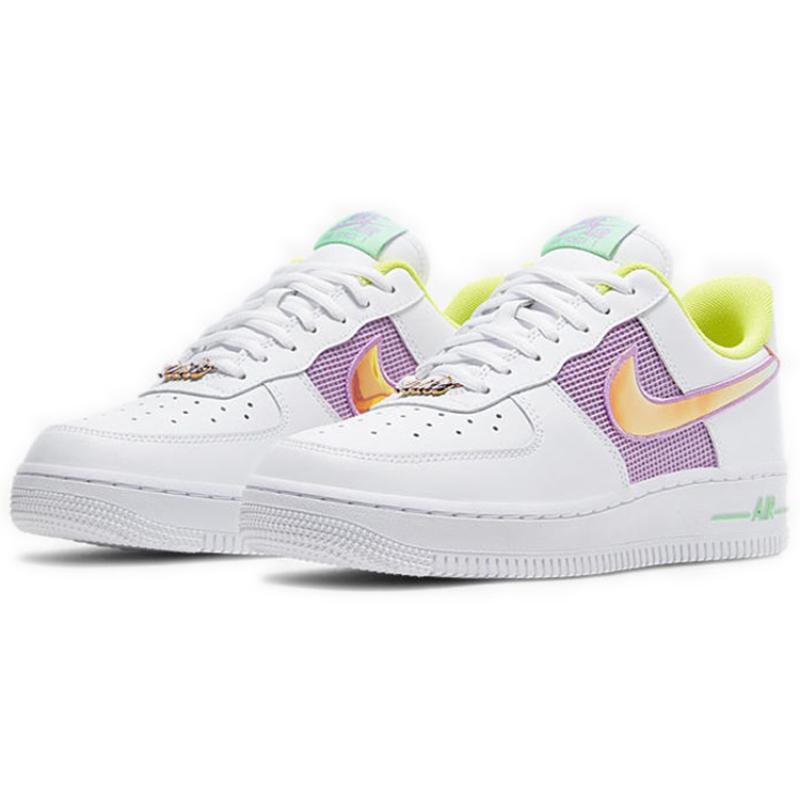 Nike Air Force 1 Low White Multi Pastel Women's Sneakers CW5592-100