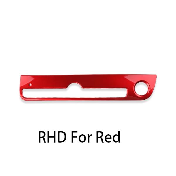 LHD/RHD For Hyundai Elantra CN7/CN7 N Car Tuning Carbon Fiber One Click Start Frame Cover Trim Accessories