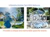 Influencer Starry Sky Outdoor Inflatable Bubble Tent – Transparent Camping House
