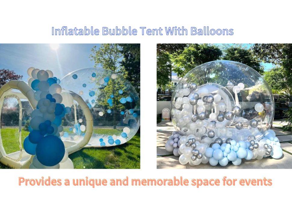 Influencer Starry Sky Outdoor Inflatable Bubble Tent – Transparent Camping House