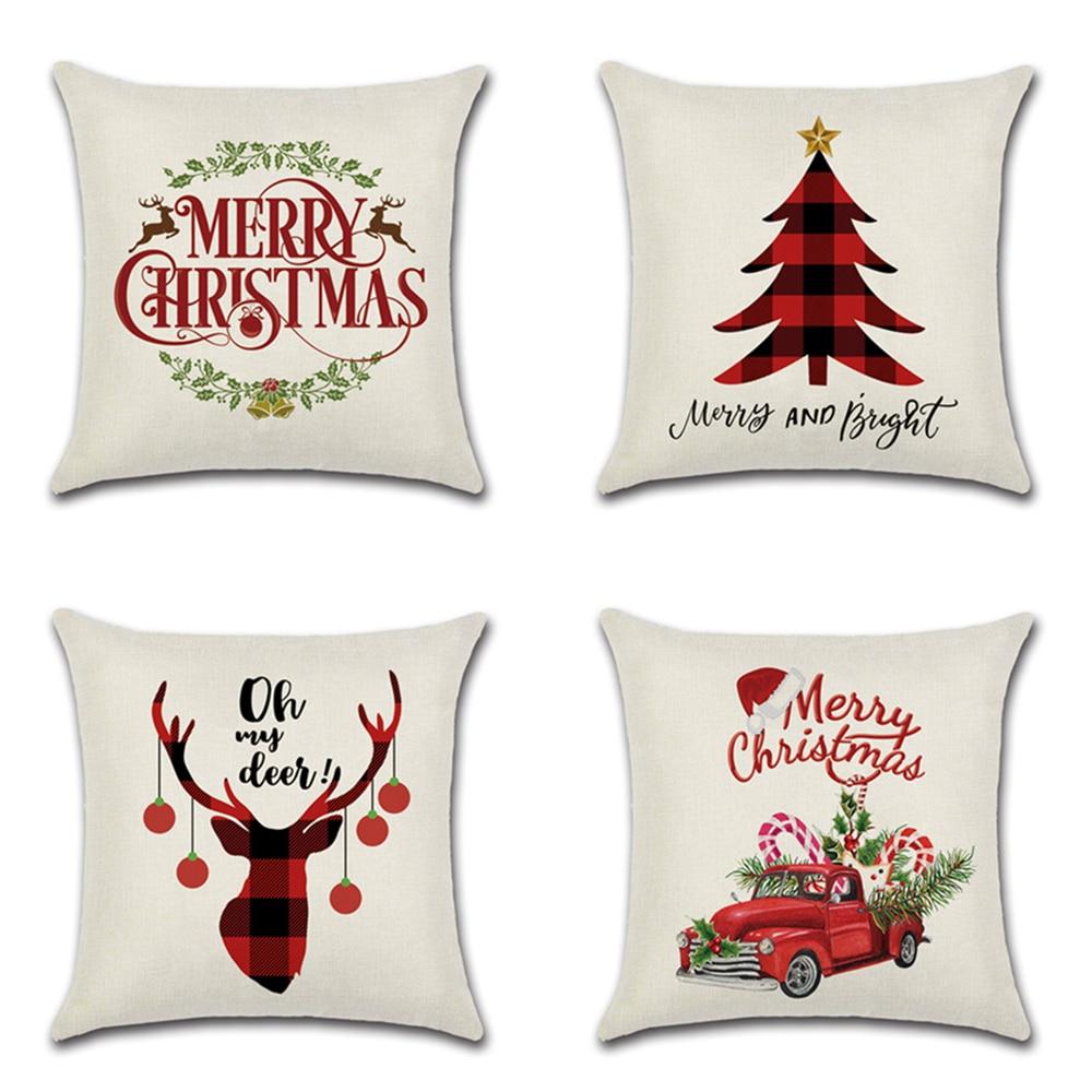 santa pillow cases