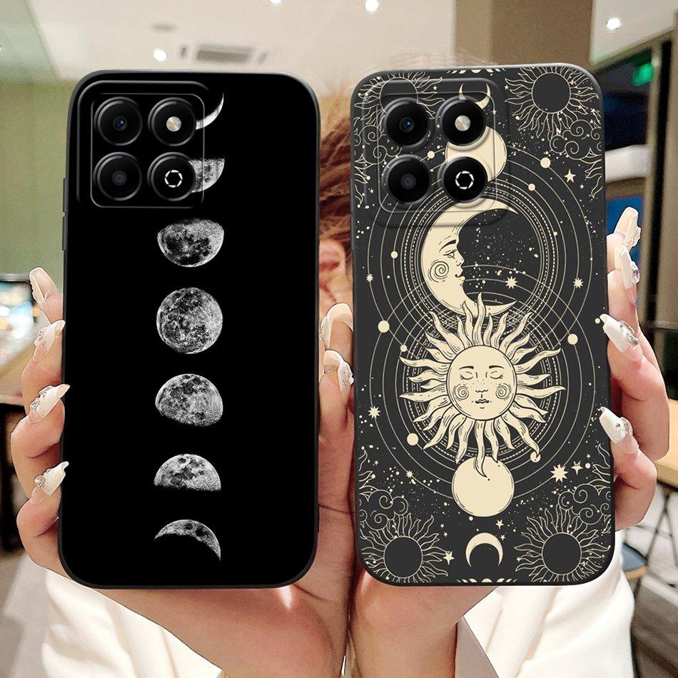 For Honor X6b Fashion Moon Pattern Phone Case For HonorX6b X 6B 4G JDY-LX1 JDY-LX2 Soft Silicone Shockproof Cases