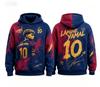 26-27 Yamal 10 Children's Hoodie Sweatshirt Football Graphic Pullover Oversized Streetwear Casual Winter Top Fan Gift Children's Pullover Y2k