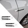 3D Car Fender Side Blade Emblem Stickers Auto Decorative Accessories For Volkswagen VW Passat Rline Golf Touareg Tiguan CC T-ROC