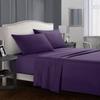 Solid Color Bed Linen Set Sheets Full Sets Mattress Cover Flat And Fitted Sheet With Pillowcases Twin Full Queen King Size