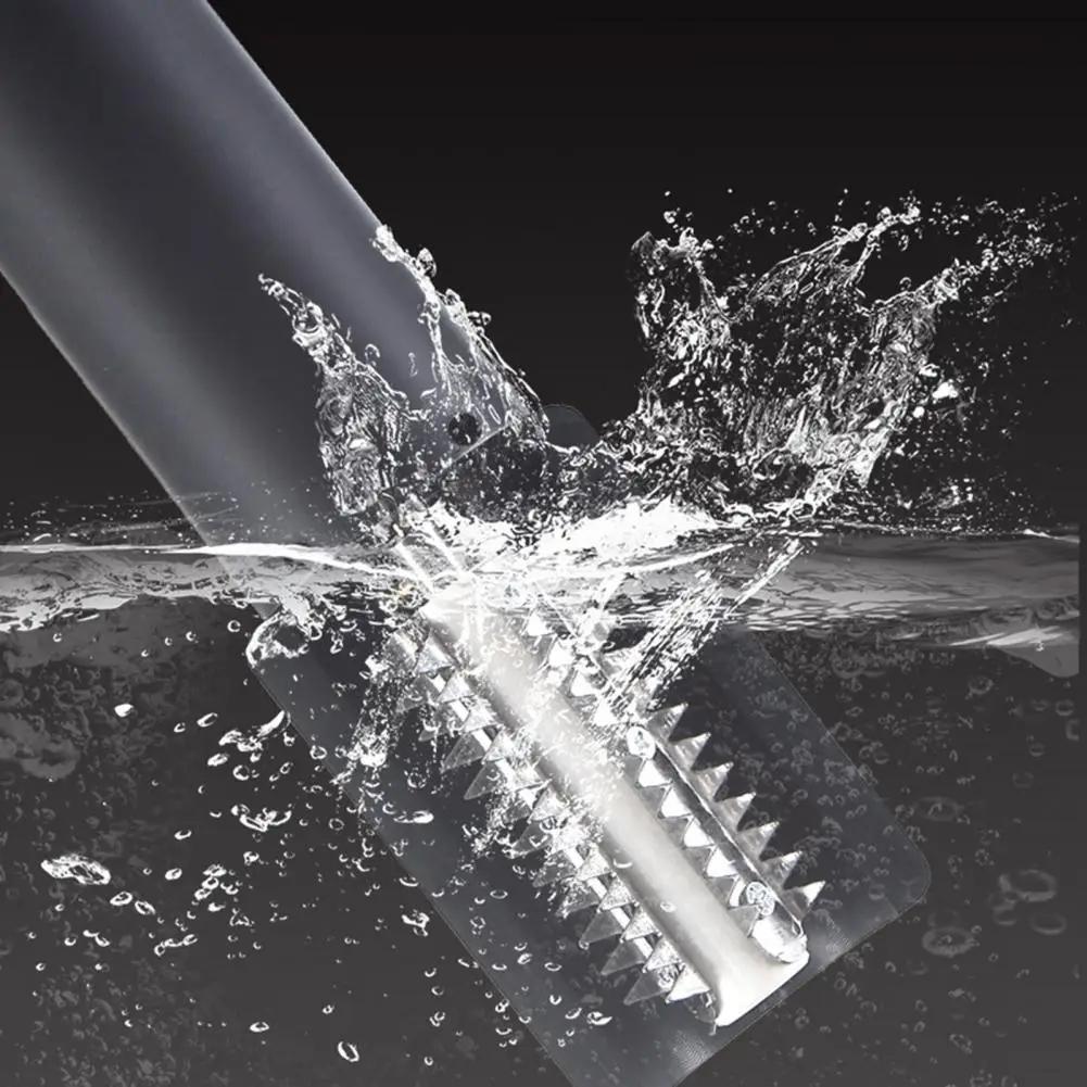 2 IN1 Fish Scaler Remover Handheld Electric Fish Scraper Waterproof USB Rechargeable Fish Scale Remover Cleaner Seafood Tools