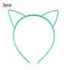 3Pcs Lovely Cat Ears Women Girls Hoop Hairband Headband Party Hair Accessories