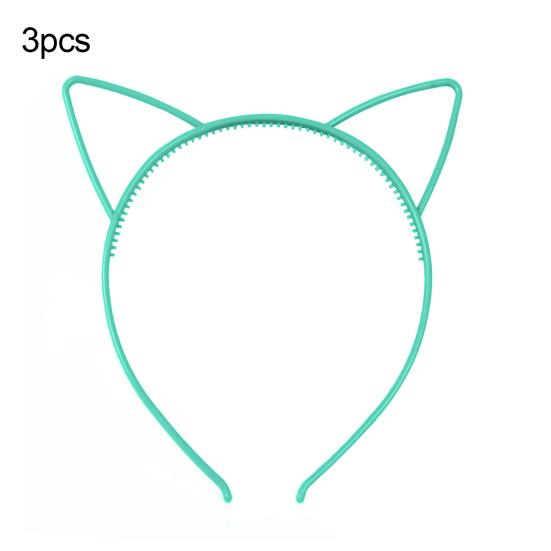 3Pcs Lovely Cat Ears Women Girls Hoop Hairband Headband Party Hair Accessories
