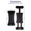 Adjustable Vehicle Cup Holder Mount For Smartphones And Tablets Up To 17inches With Secure Spring Clip
