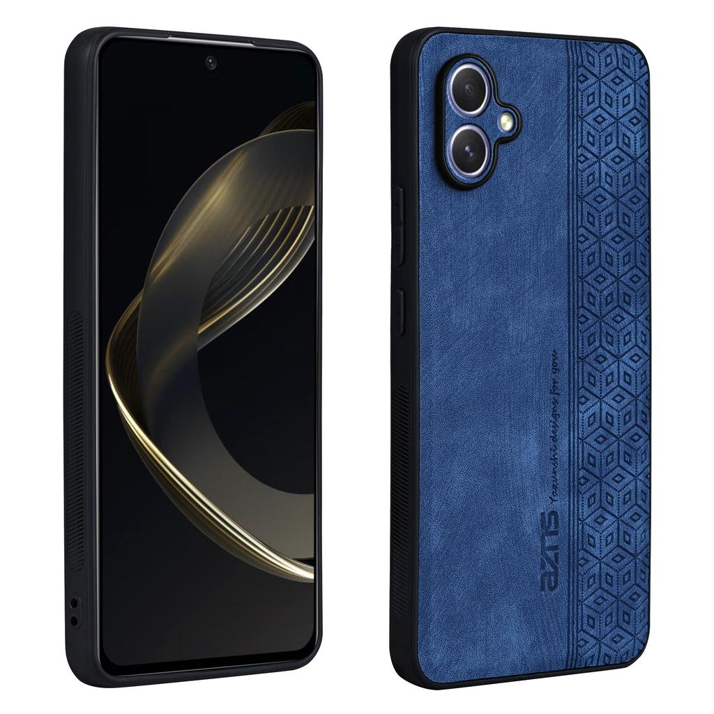 AZNS For Samsung Galaxy A05 4G Case PU Leather Coated TPU Phone Cover