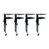 Christmas Stocking Holder 2-in-1 Mantel Wreath Hanger No Drill Heavy Duty Adjustable Hook for Mantel Front Door Xmas Decoration