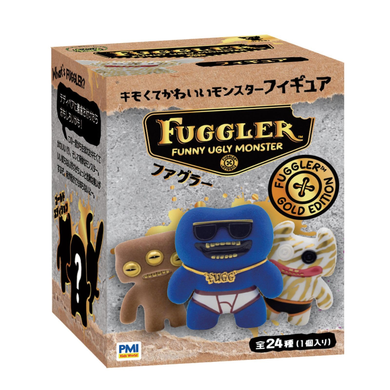

Fuggler Collectible Figures Mystery Box (ver. 3.0) - 24 types in total (1 figure per box) *The monster you get is a surprise! FG2307 Authentic Product