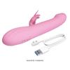 Pilot Butterfly Vibration Wand: Women's Clitoral Stimulator & Realistic Dildo Massager (BW-50011)