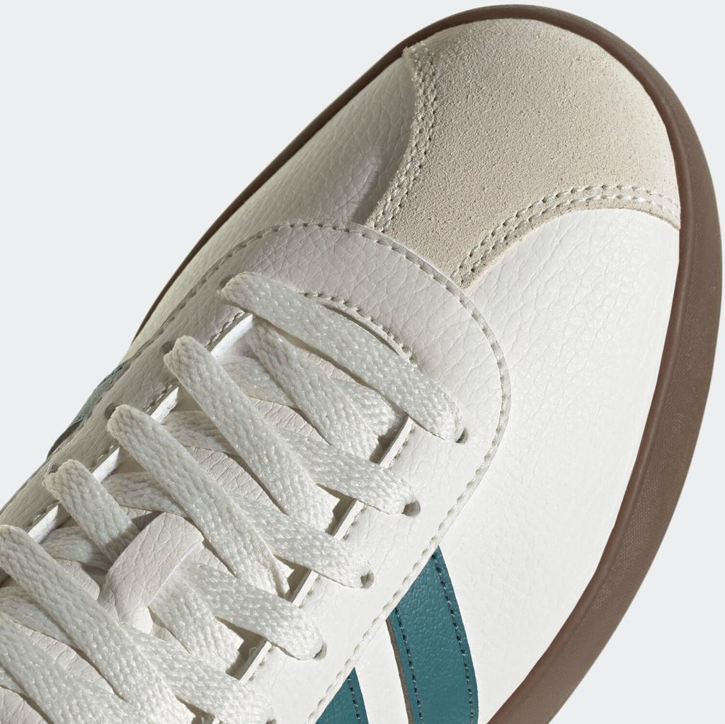 Кроссовки Adidas VL Court 3.0 core white/preloved teal aurora ivy