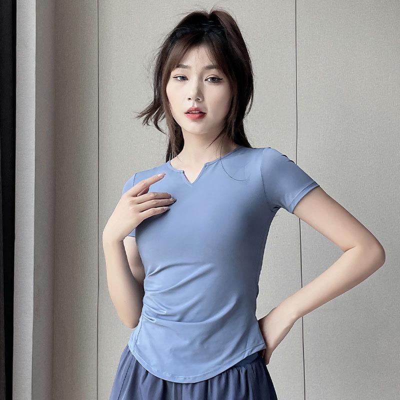 2025 Women's Summer Ice Silk Quick-Dry Running Suit - Fashionable Gym & Yoga Shorts